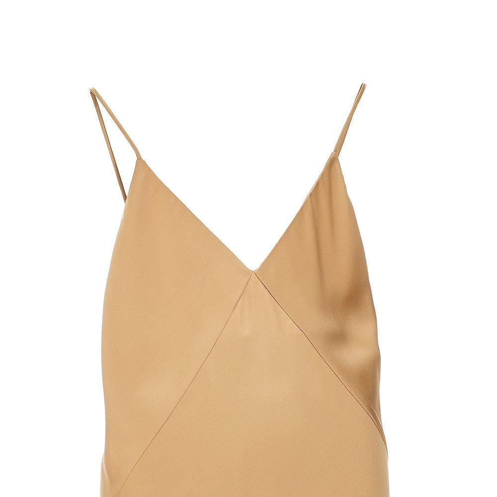 Silk satin top