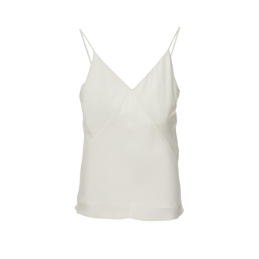 Silk satin top
