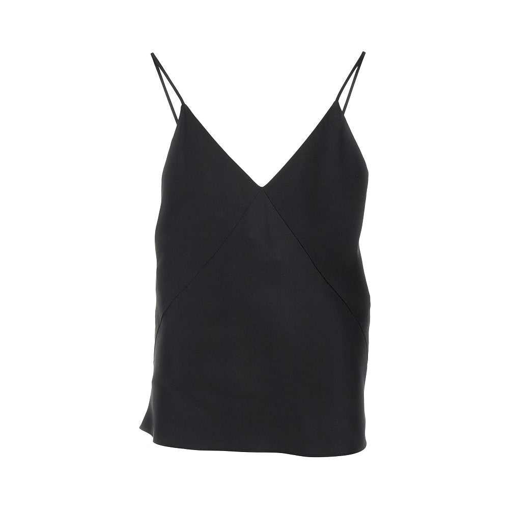 Silk satin top