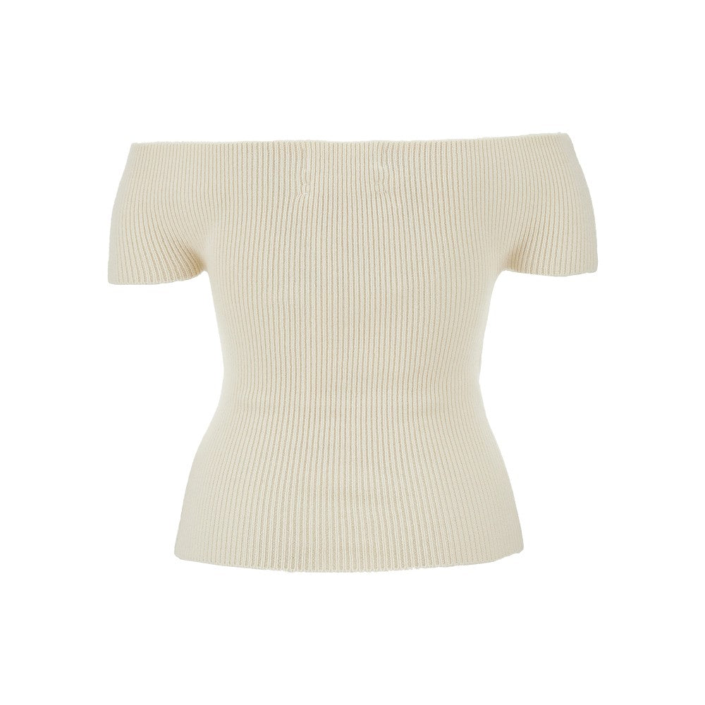 N.381 libra cashmere top