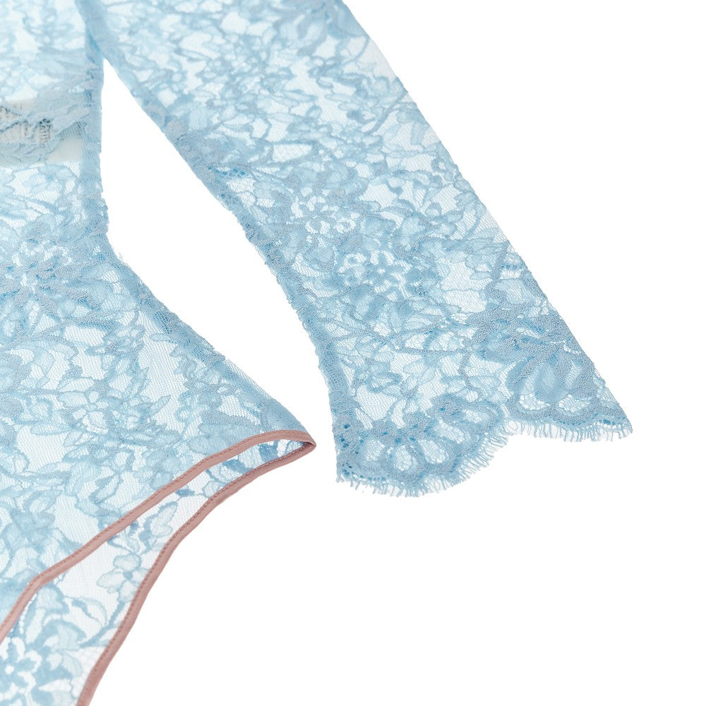 Body in pizzo floreale