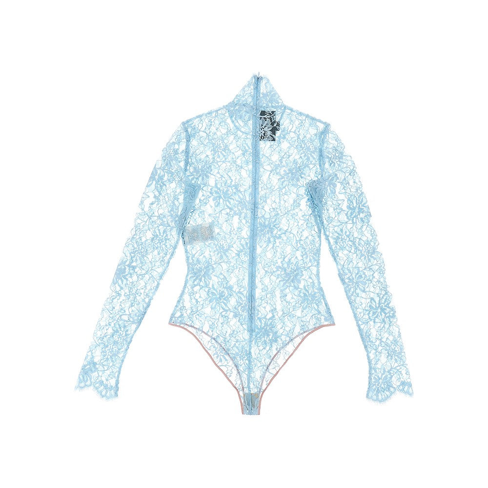 Body in pizzo floreale