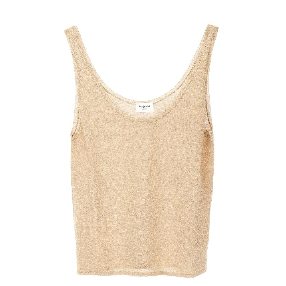 Lurex knitted top