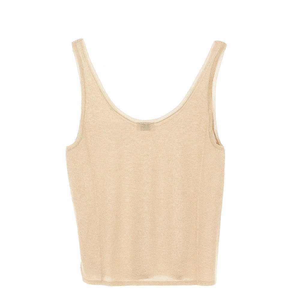 Lurex knitted top