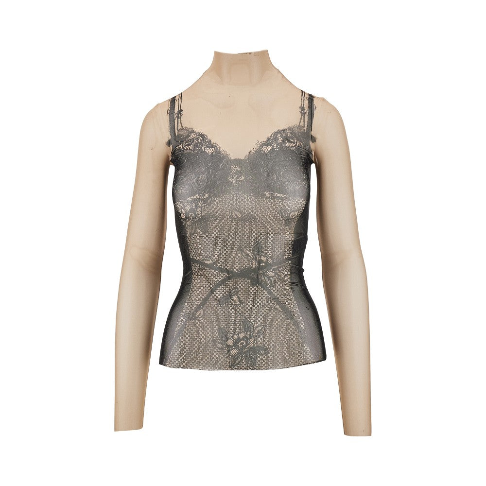 Trompe l'oeil Lingerie top BALENCIAGA – RBoutique