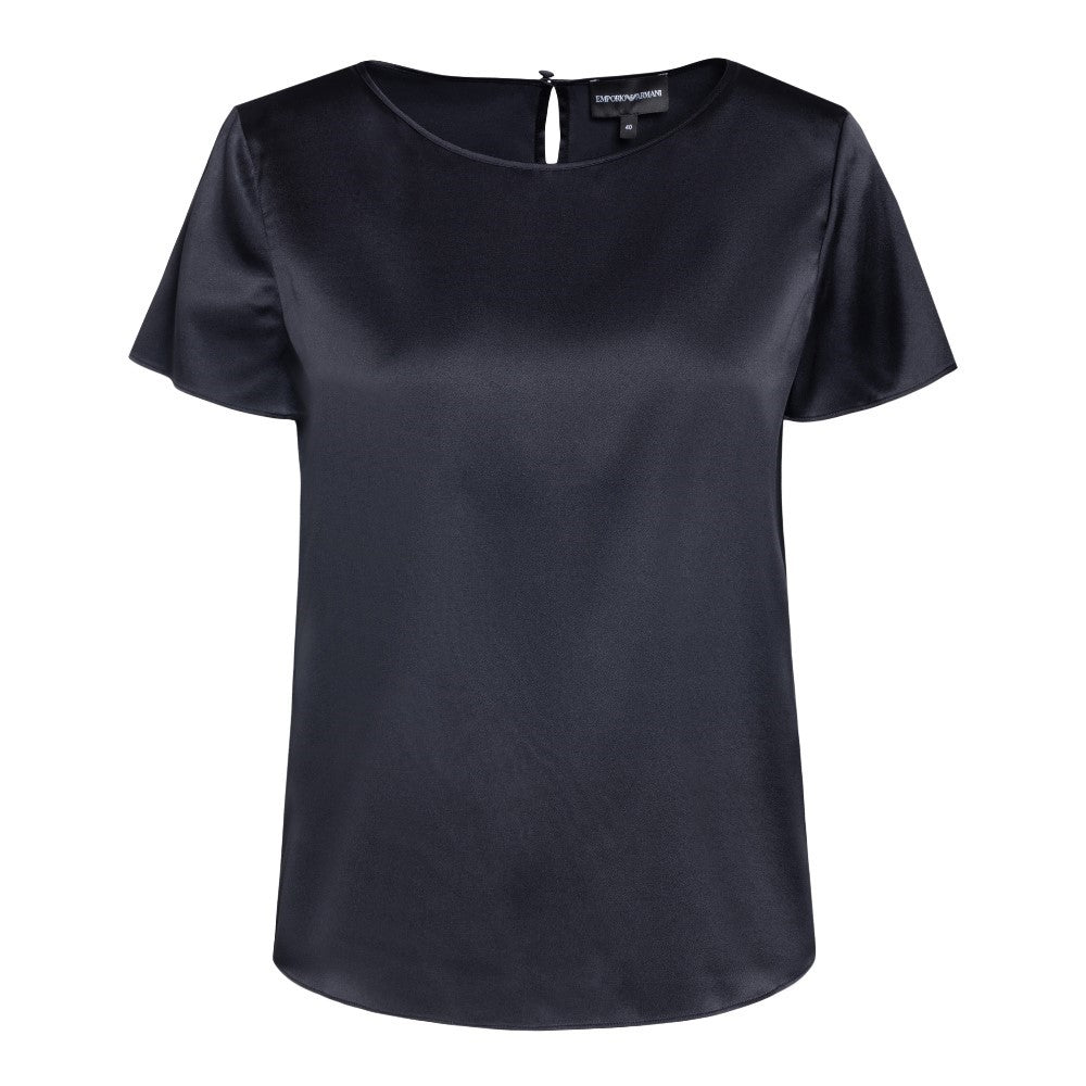 T-shirt in seta stretch