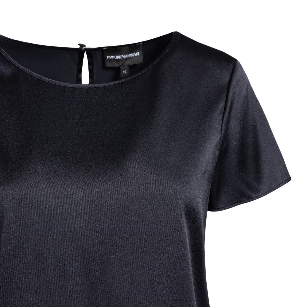 T-shirt in seta stretch