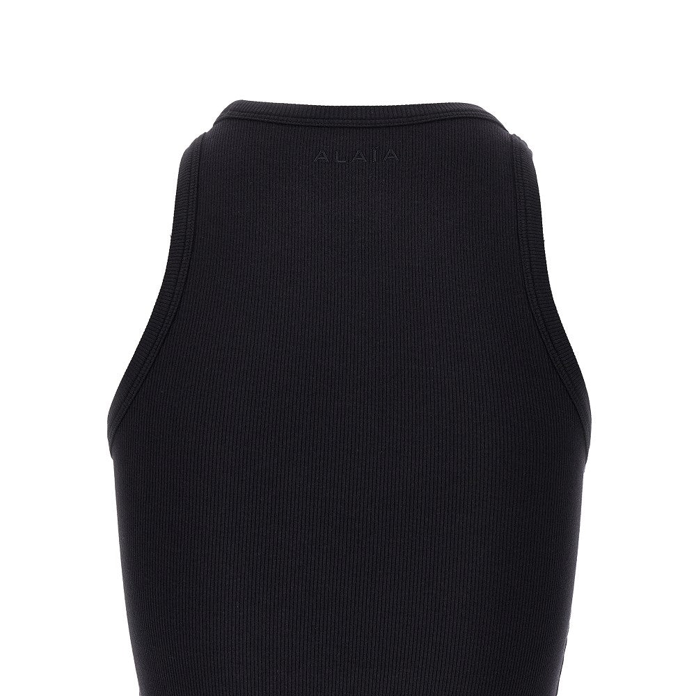 Body in maglia a costine