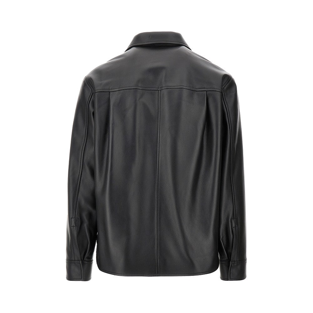 Overshirt in nappa