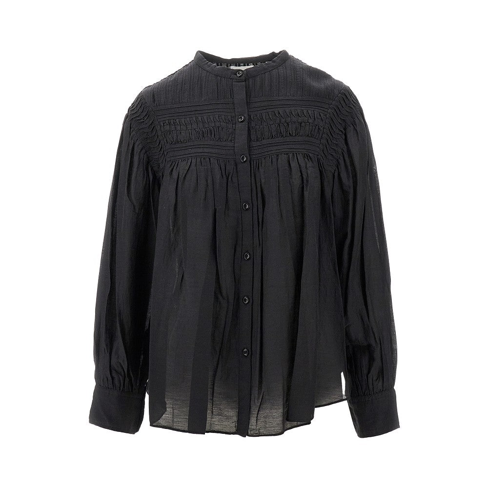 Blusa 'Plalia' in voile di cotone