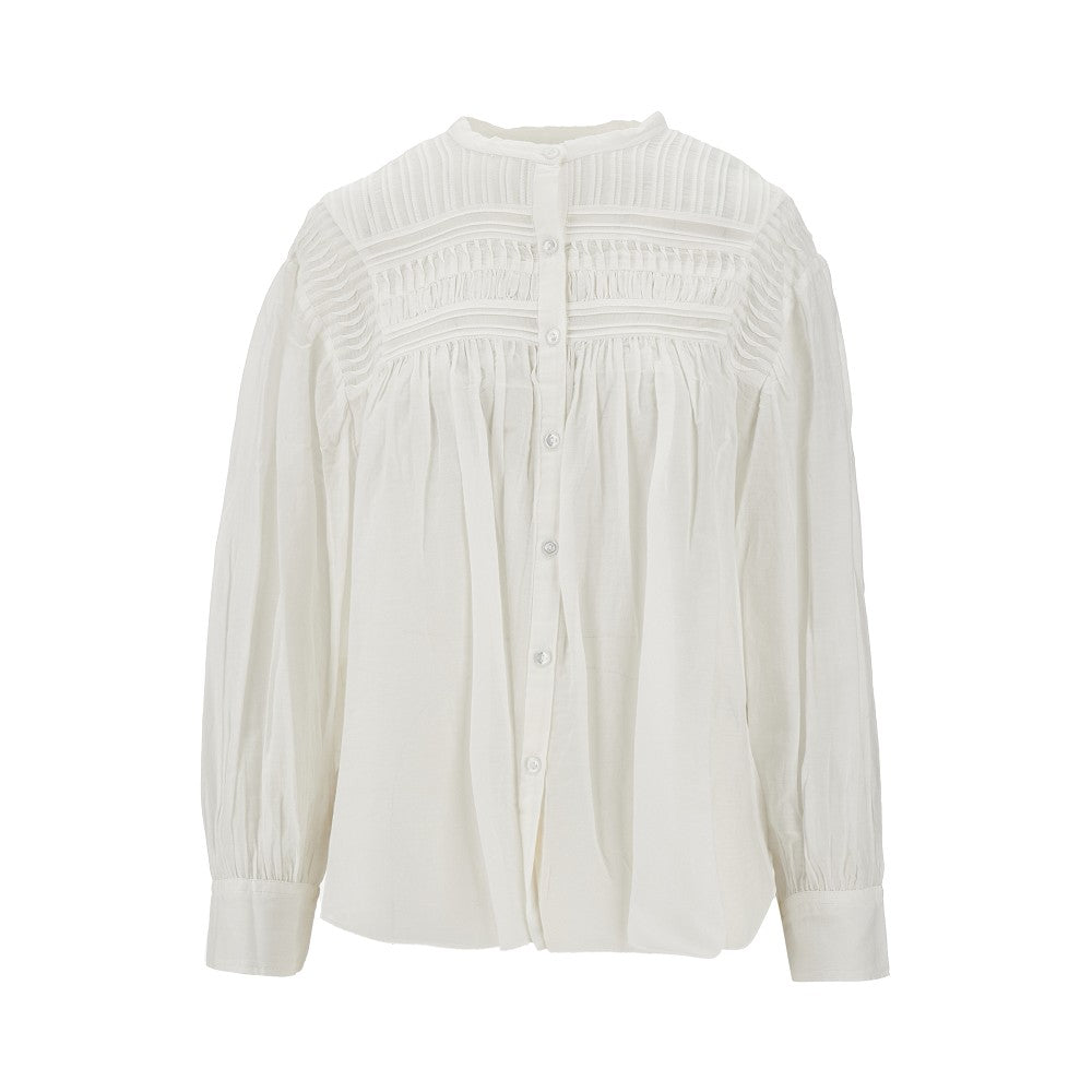 Blusa 'Plalia' in voile di cotone