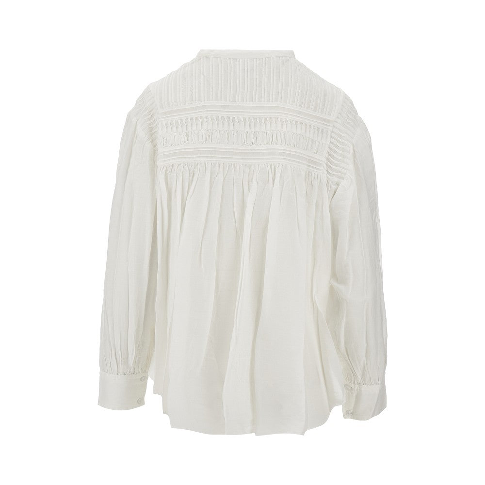 Blusa 'Plalia' in voile di cotone