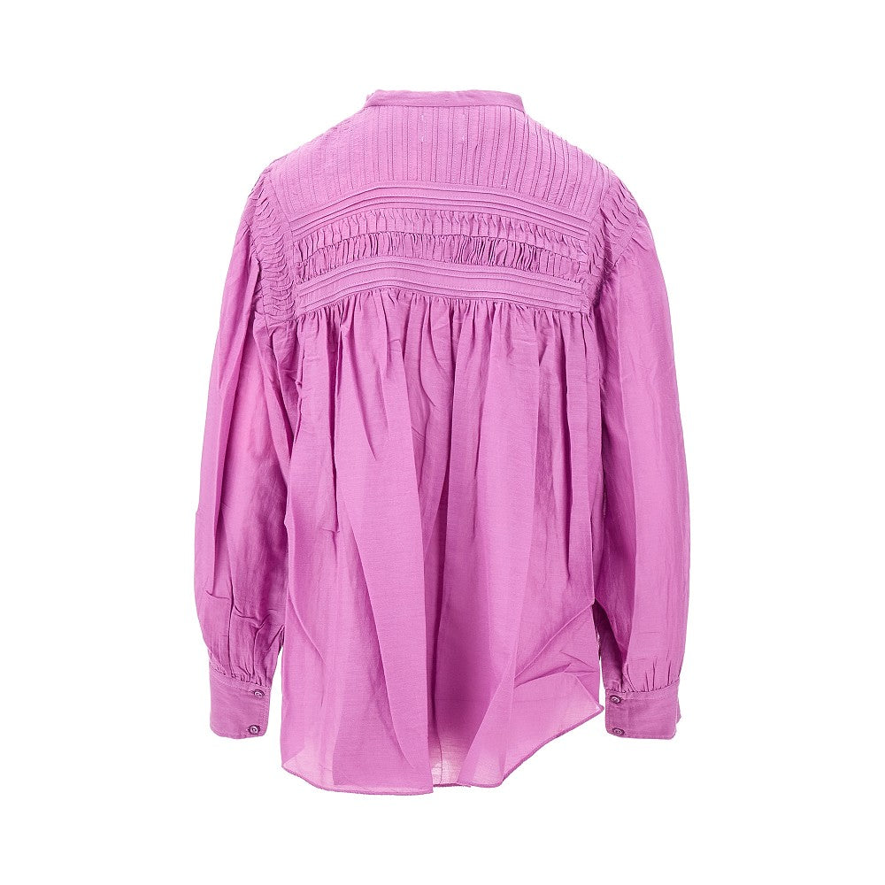 Blusa 'Plalia' in voile di cotone