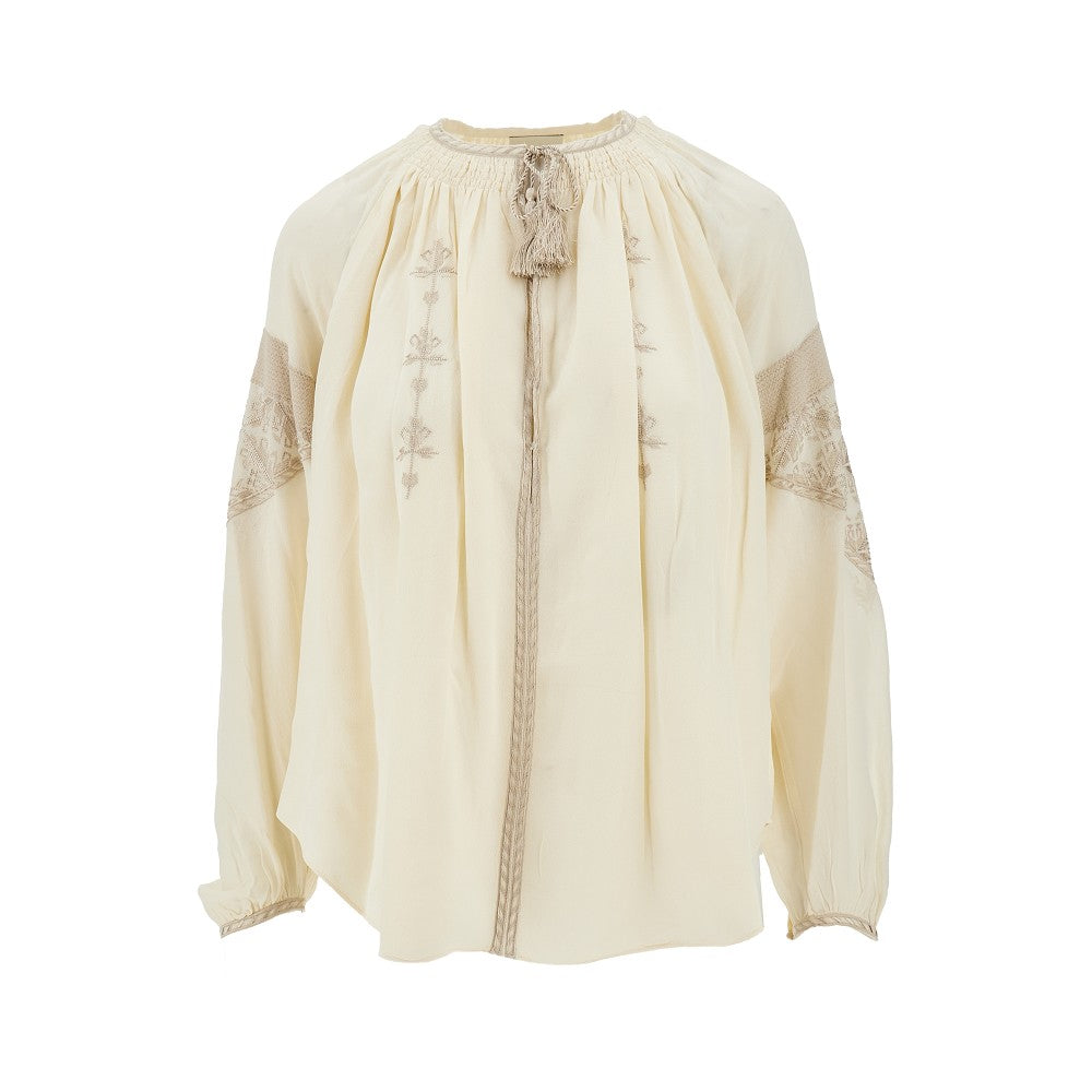 Blusa in seta 'Oris'