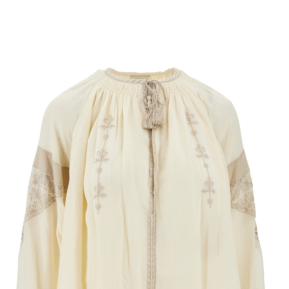 Blusa in seta 'Oris'