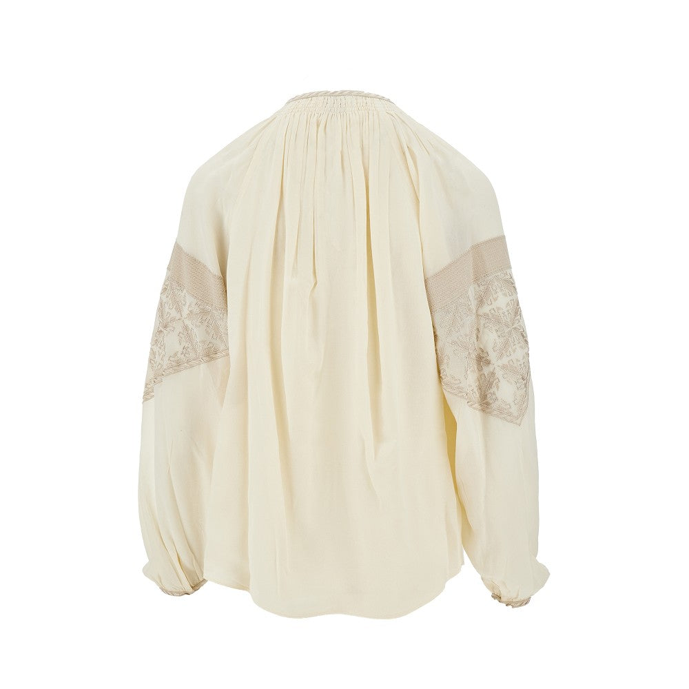 'Oris' silk blouse