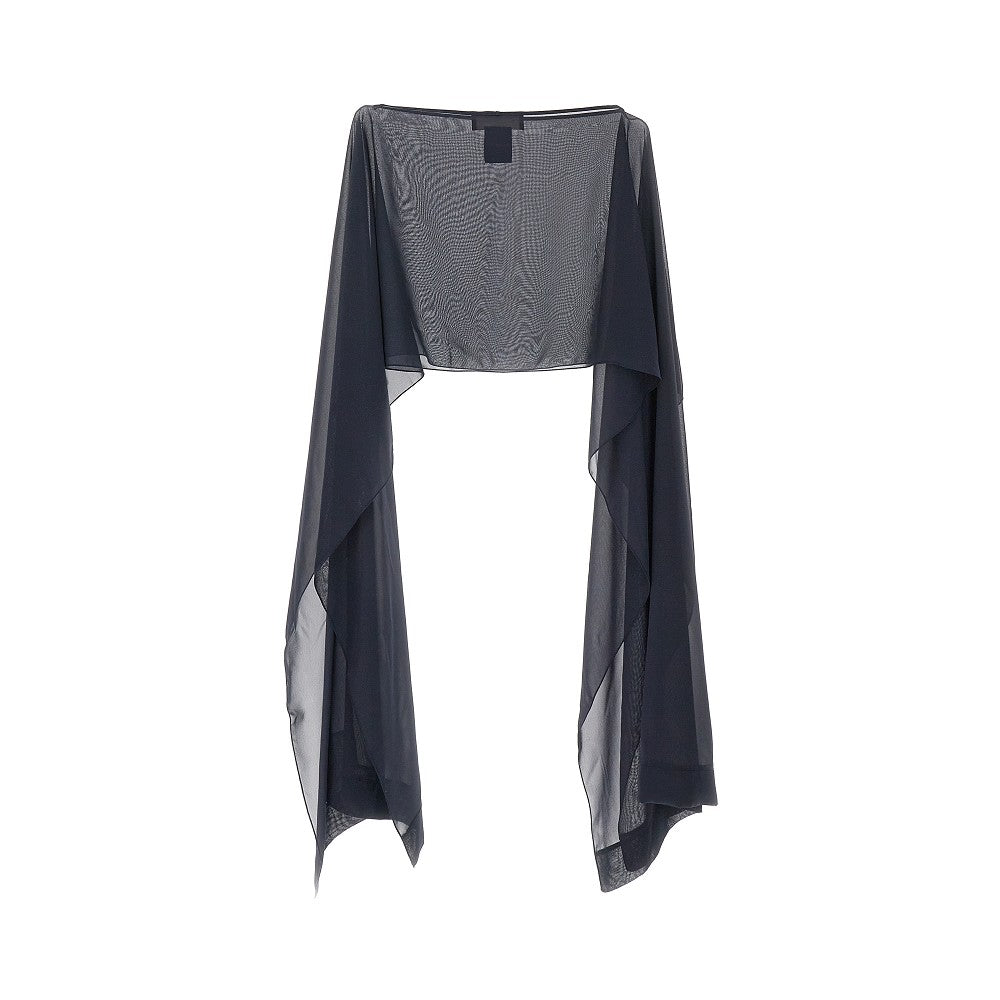 Chiffon cape shawl