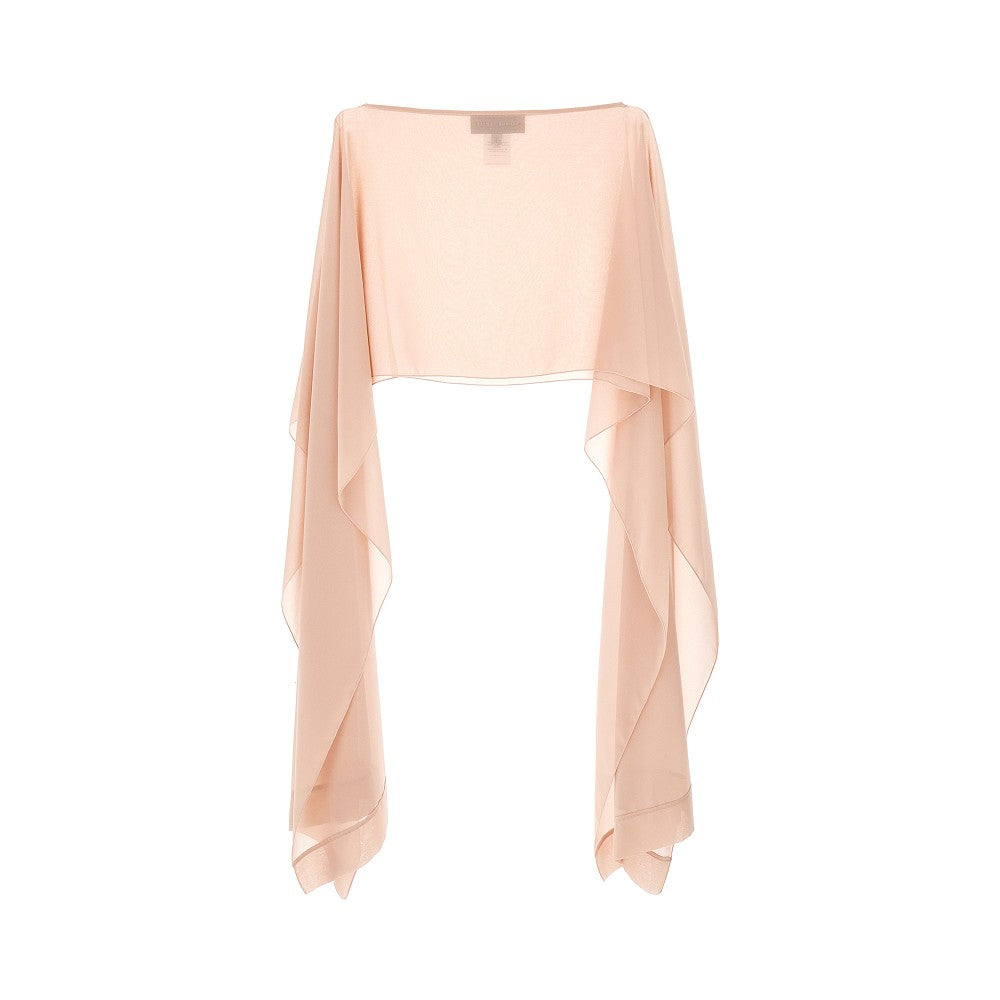 Cappa scialle in chiffon