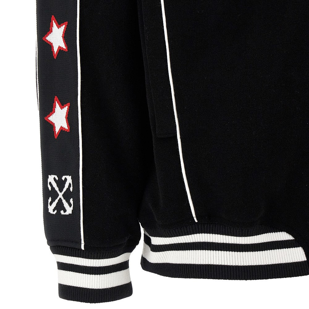 Varsity jacket in ciniglia 'Nature Lovers'