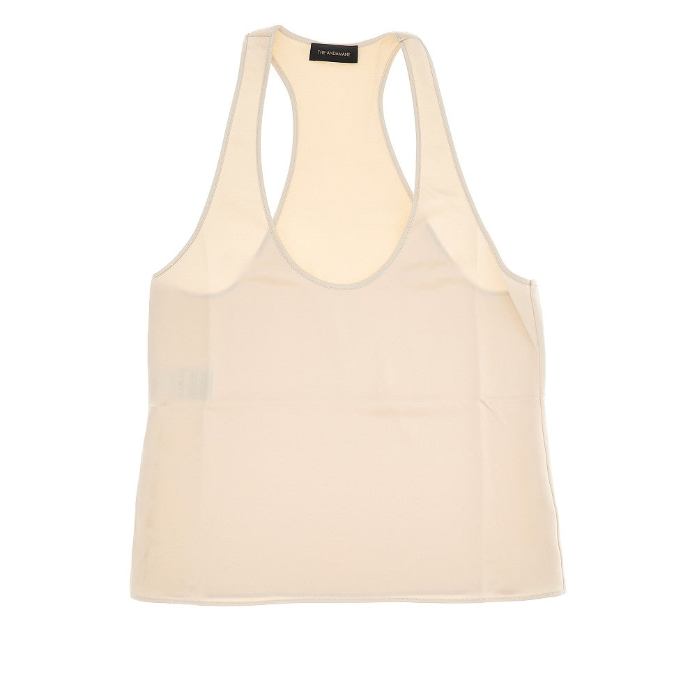 'Pura' satin tank top