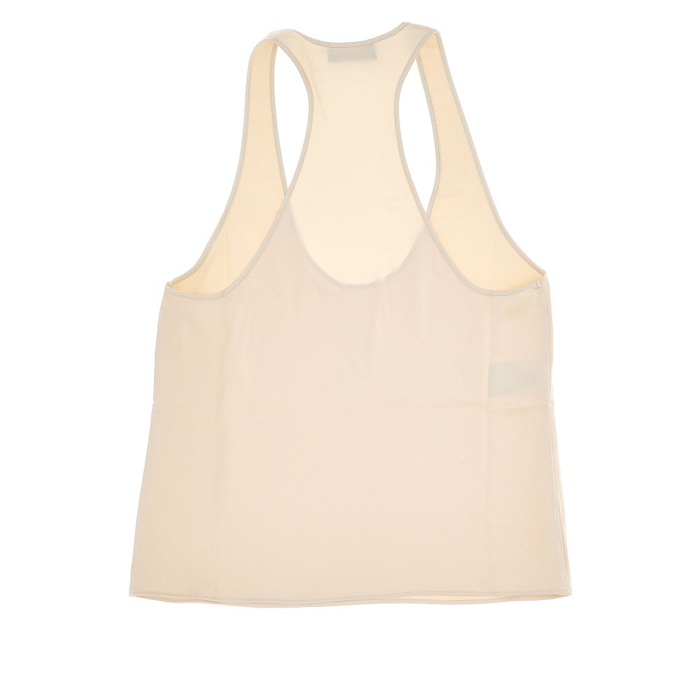 'Pura' satin tank top