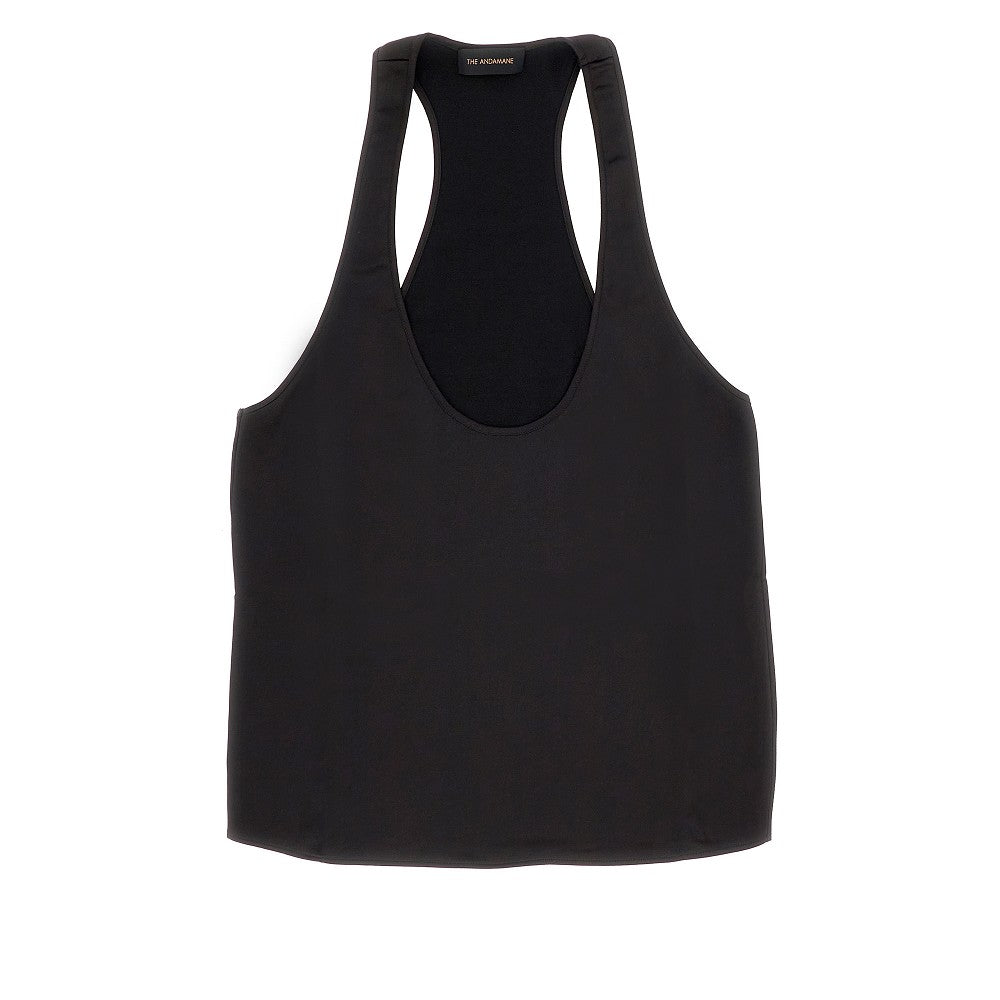 'Pura' satin tank top