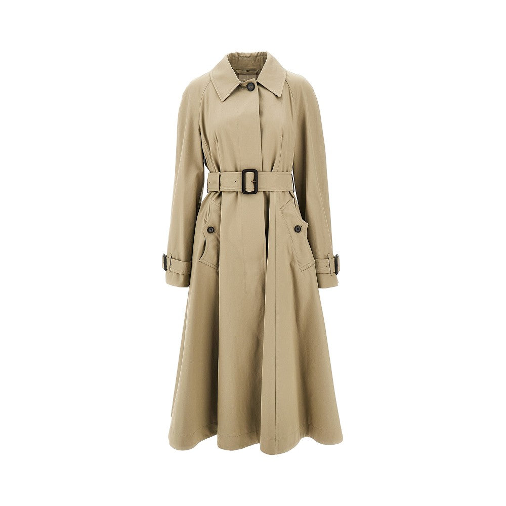 Car coat Ellingham fit-and-flare in gabardine