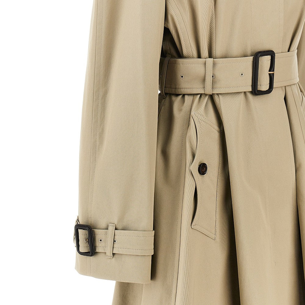 Car coat Ellingham fit-and-flare in gabardine