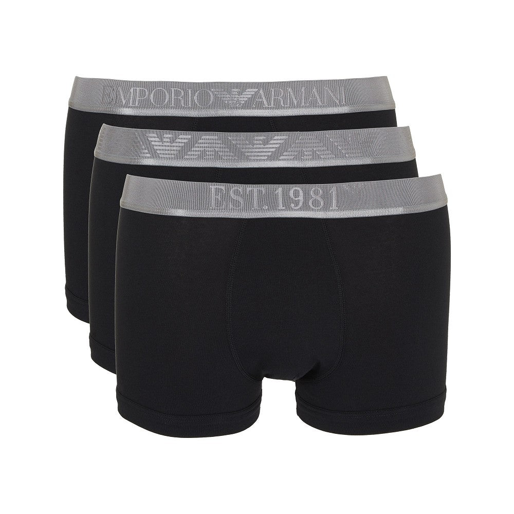 3-pack boxer in jersey di cotone stretch ASV