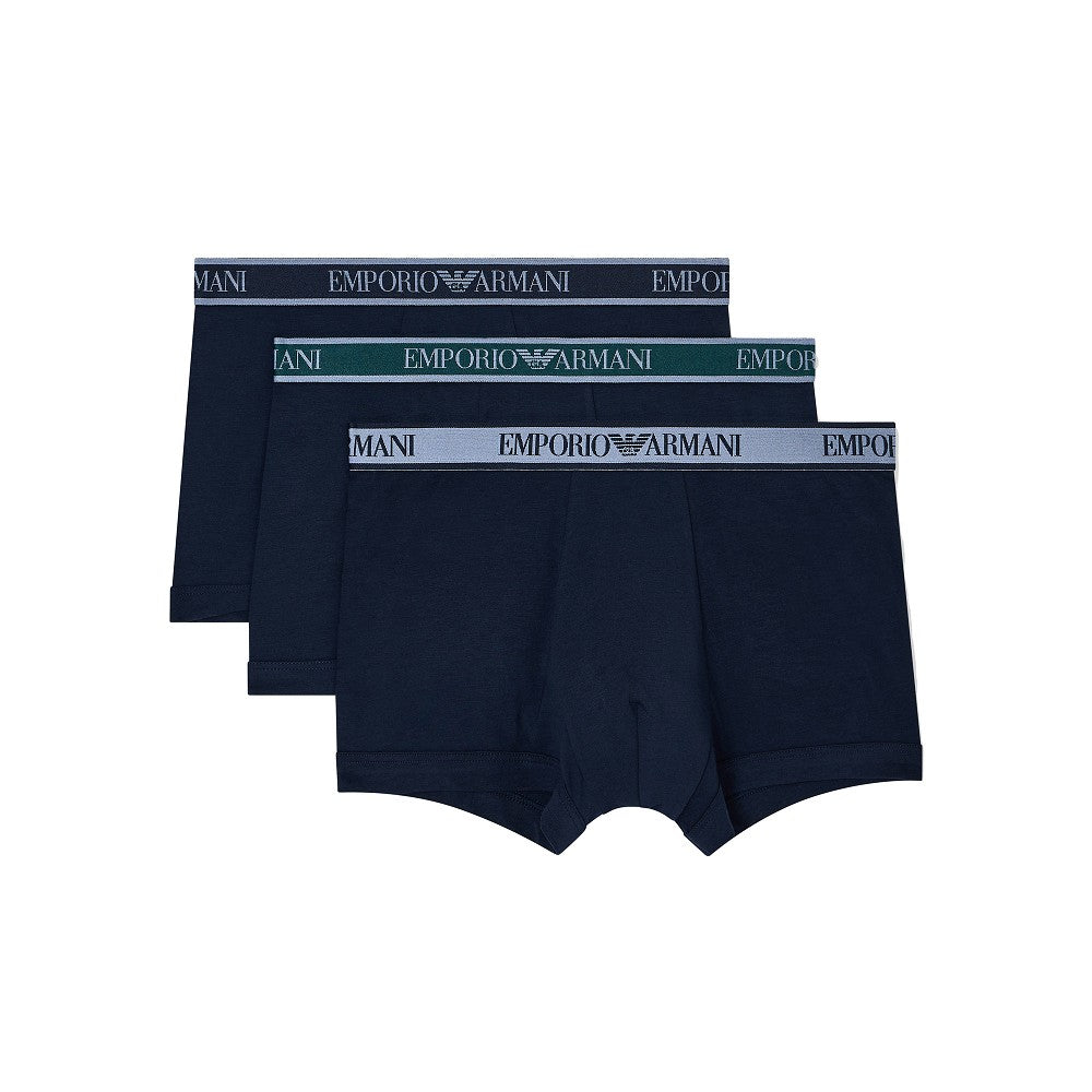 Stretch cotton jersey 3-pack boxer shorts