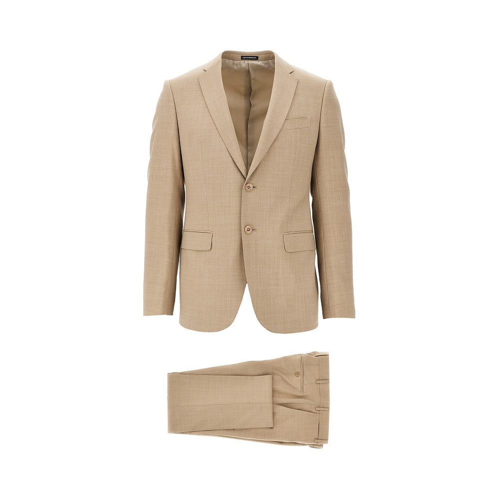 'M Line' wool suit