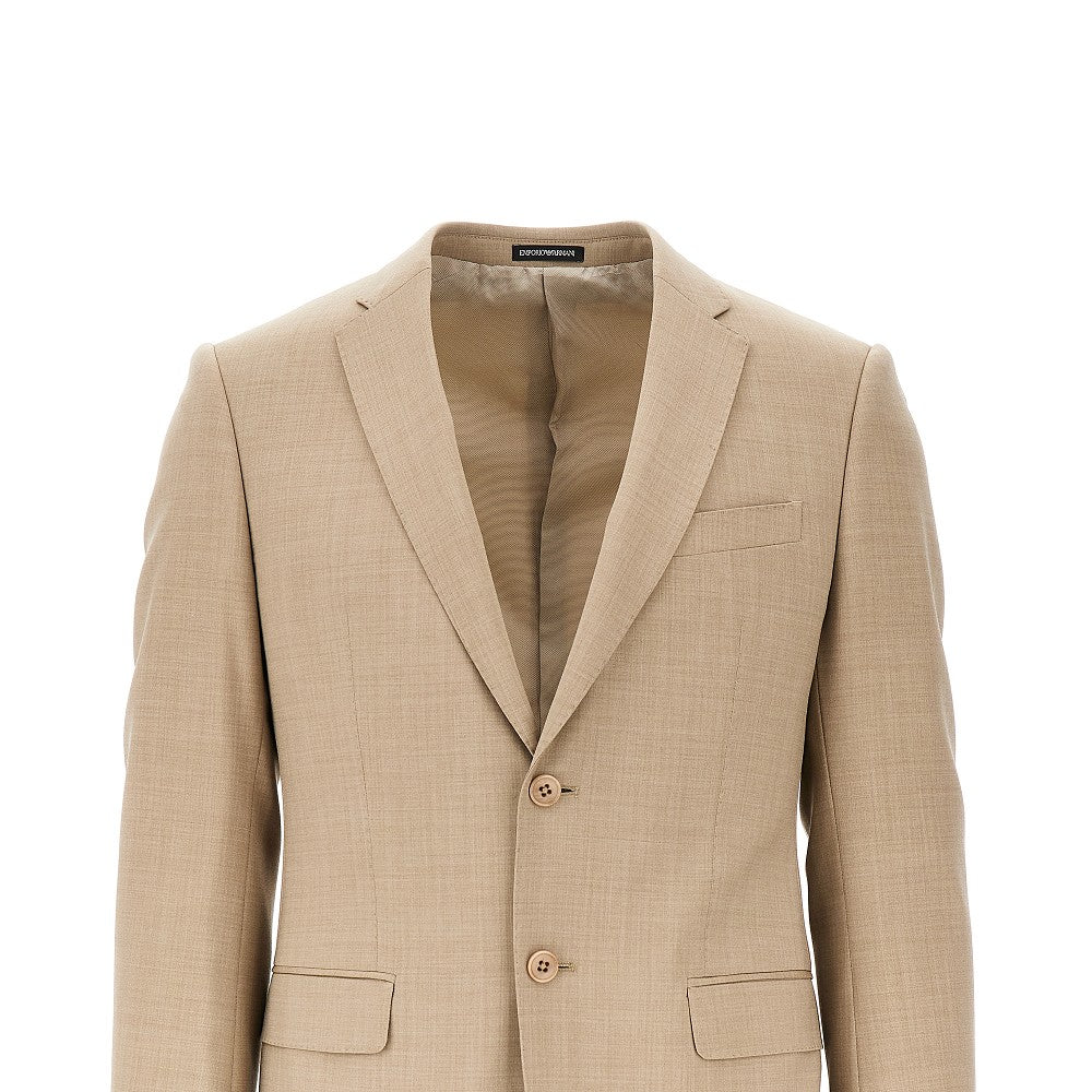 'M Line' wool suit