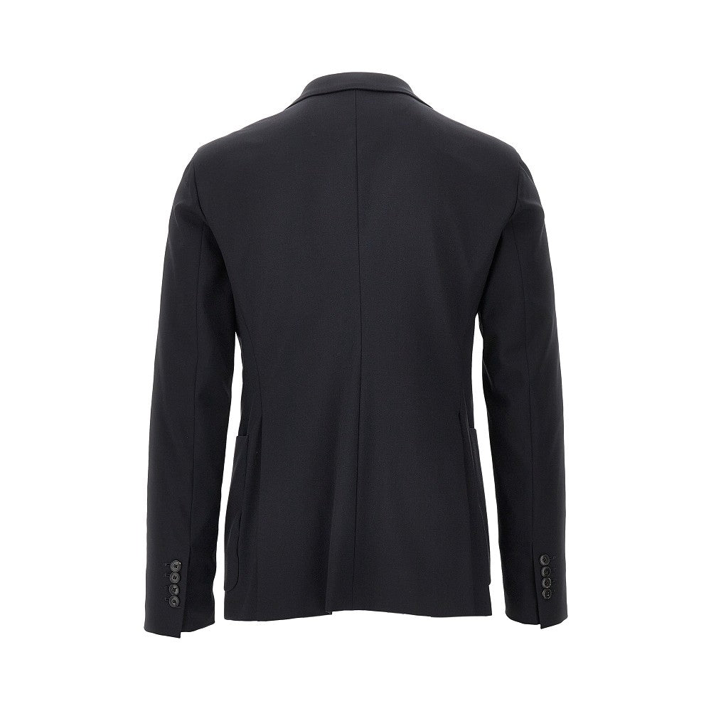 Abito doppiopetto in lana stretch