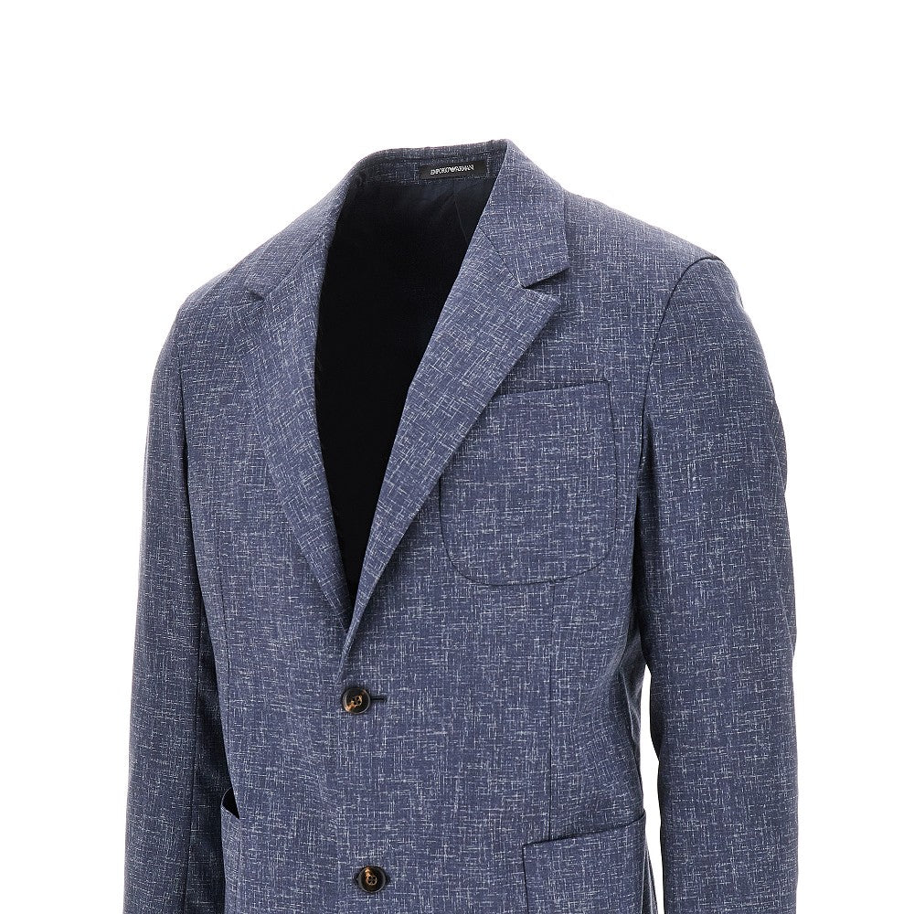 Mélange wool R LINE suit