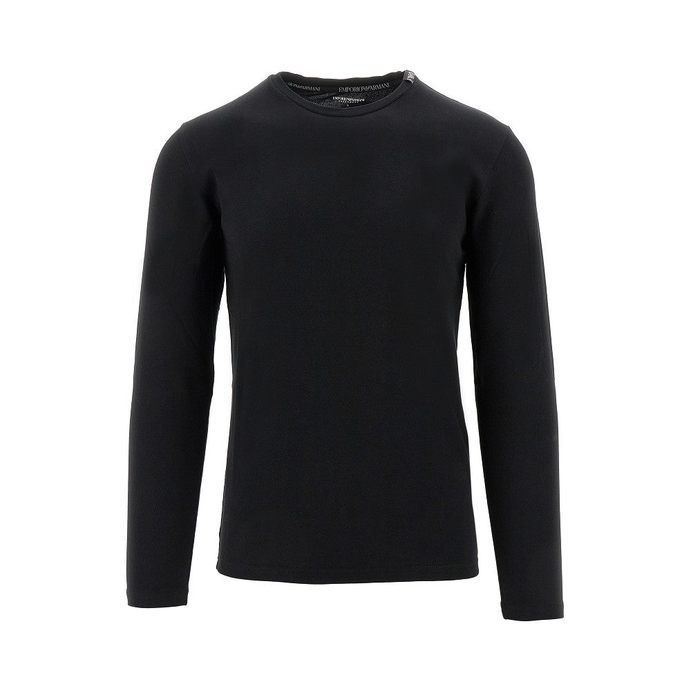 Stretch piquet T-shirt