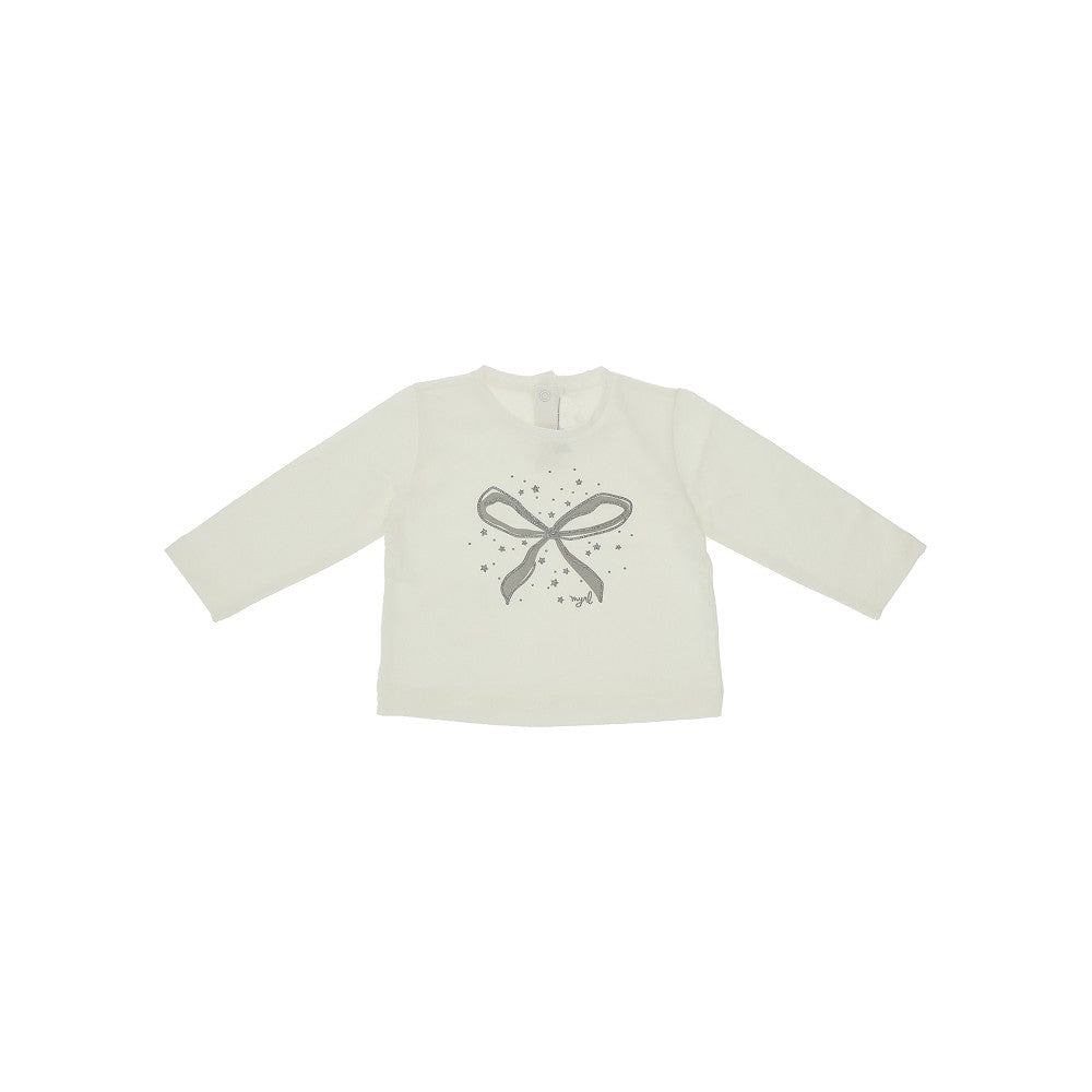 T-shirt a manica lunga con stampa