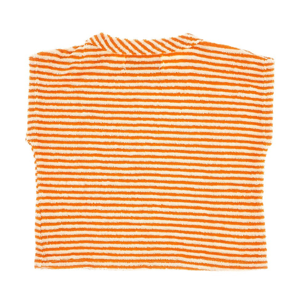 Striped terry T-shirt