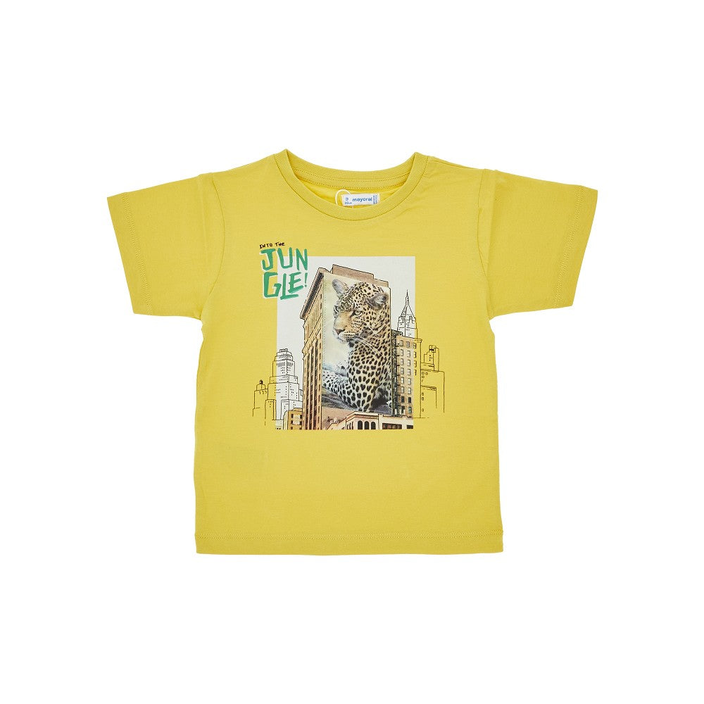 T-shirt con stampa Jungle