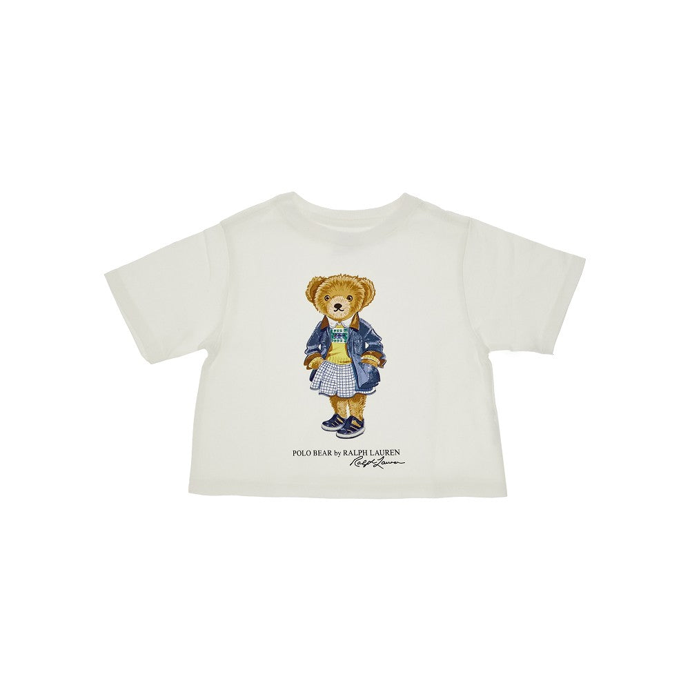 T-shirt a manica corta con stampa 'Polo Bear'