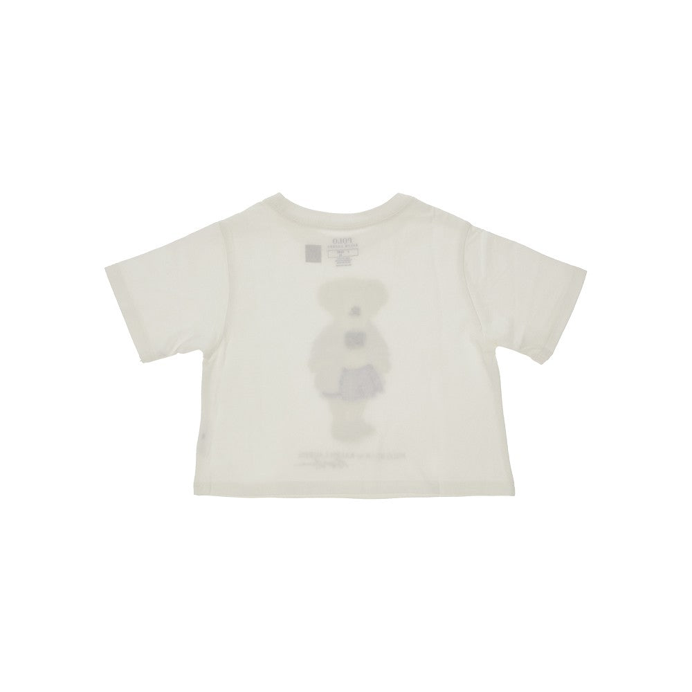 T-shirt a manica corta con stampa 'Polo Bear'