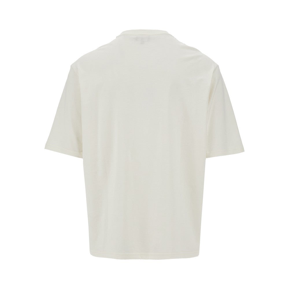 Embroidered cotton T-shirt