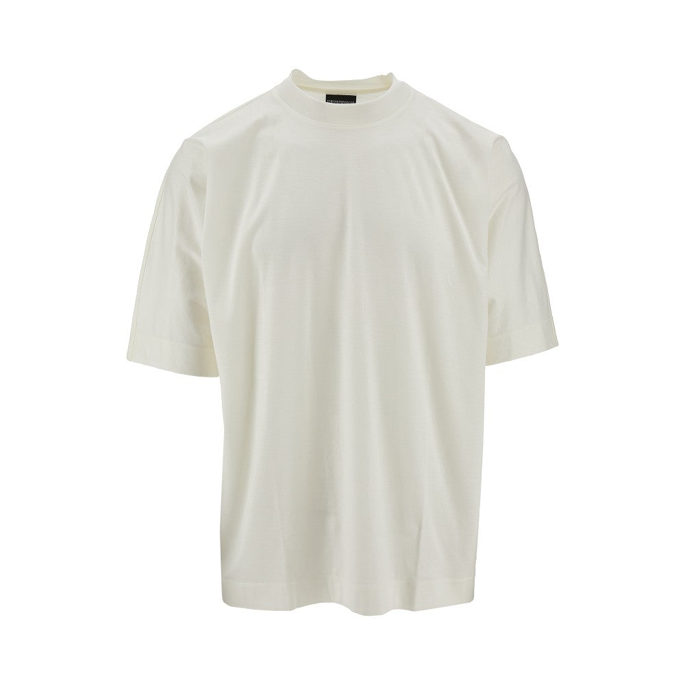Lyocell-blend jersey oversized T-shirt
