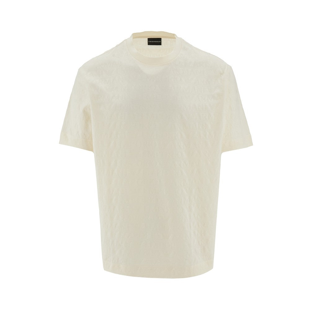 T-shirt in jersey jacquard