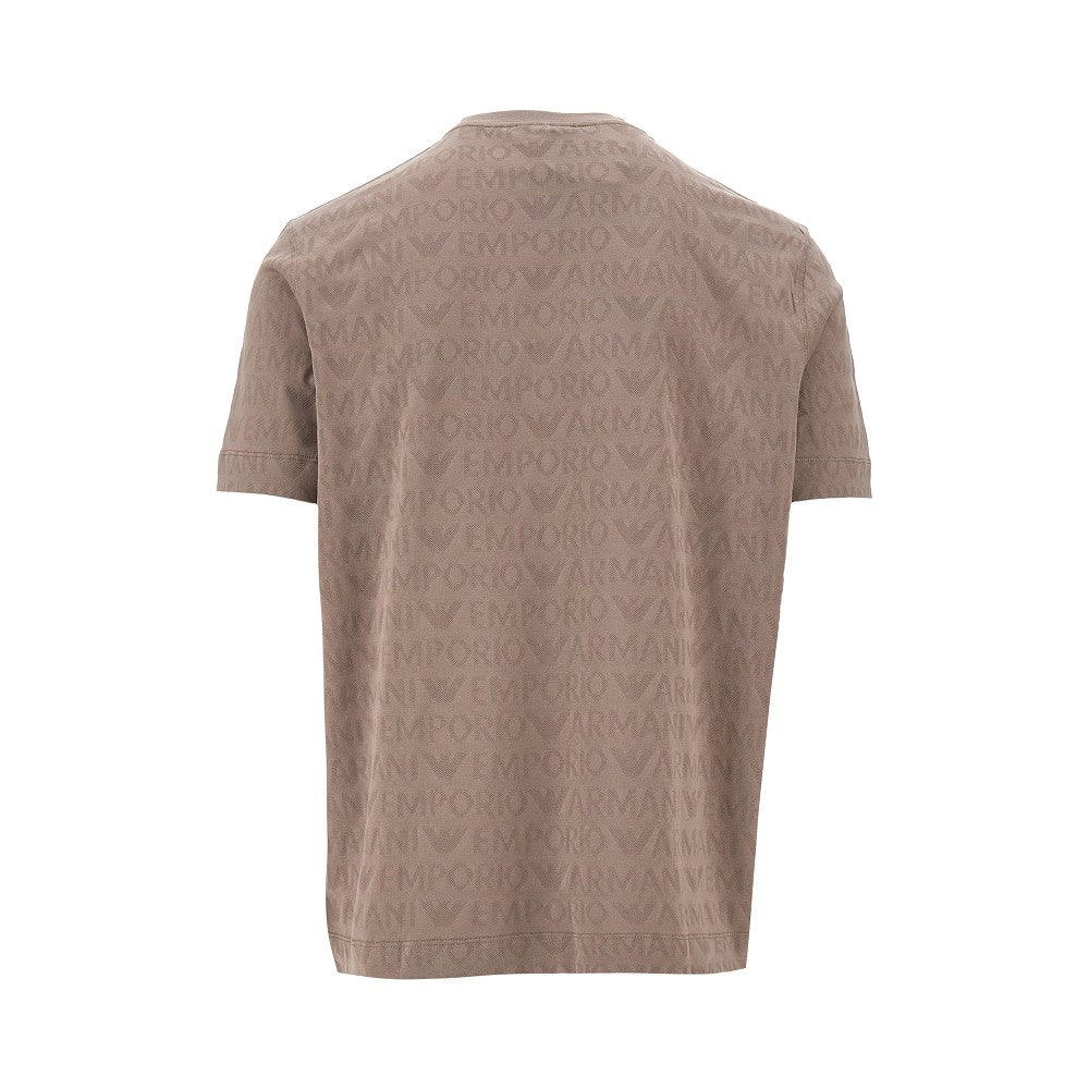 T-shirt in jersey jacquard