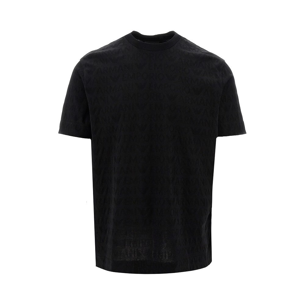 T-shirt in jersey jacquard
