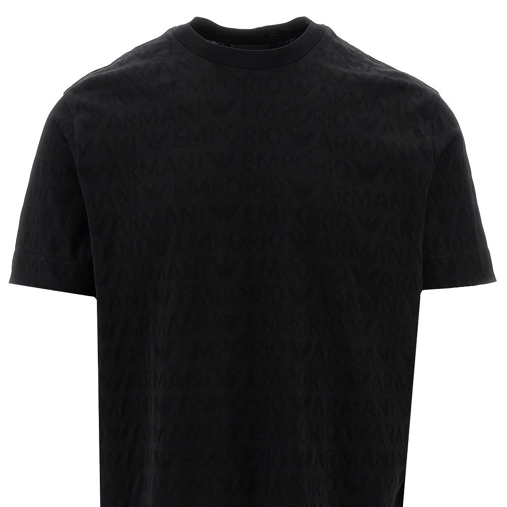T-shirt in jersey jacquard