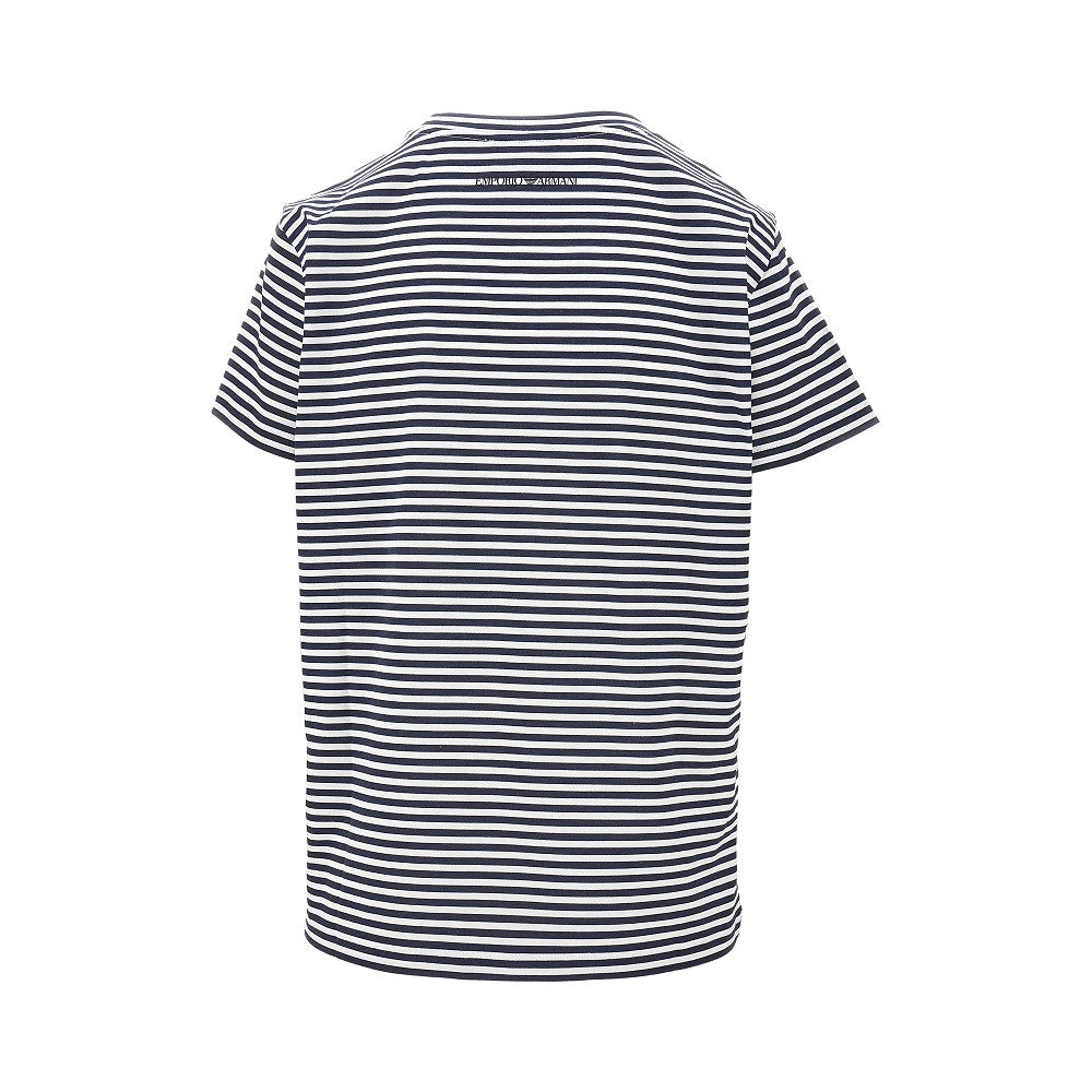 T-shirt in cotone organico a righe