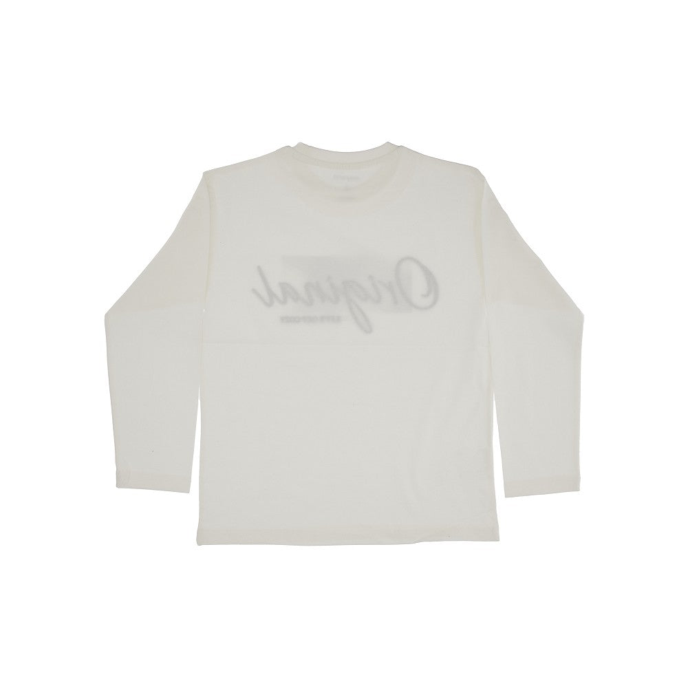 T-shirt in cotone con ricamo 'Original'