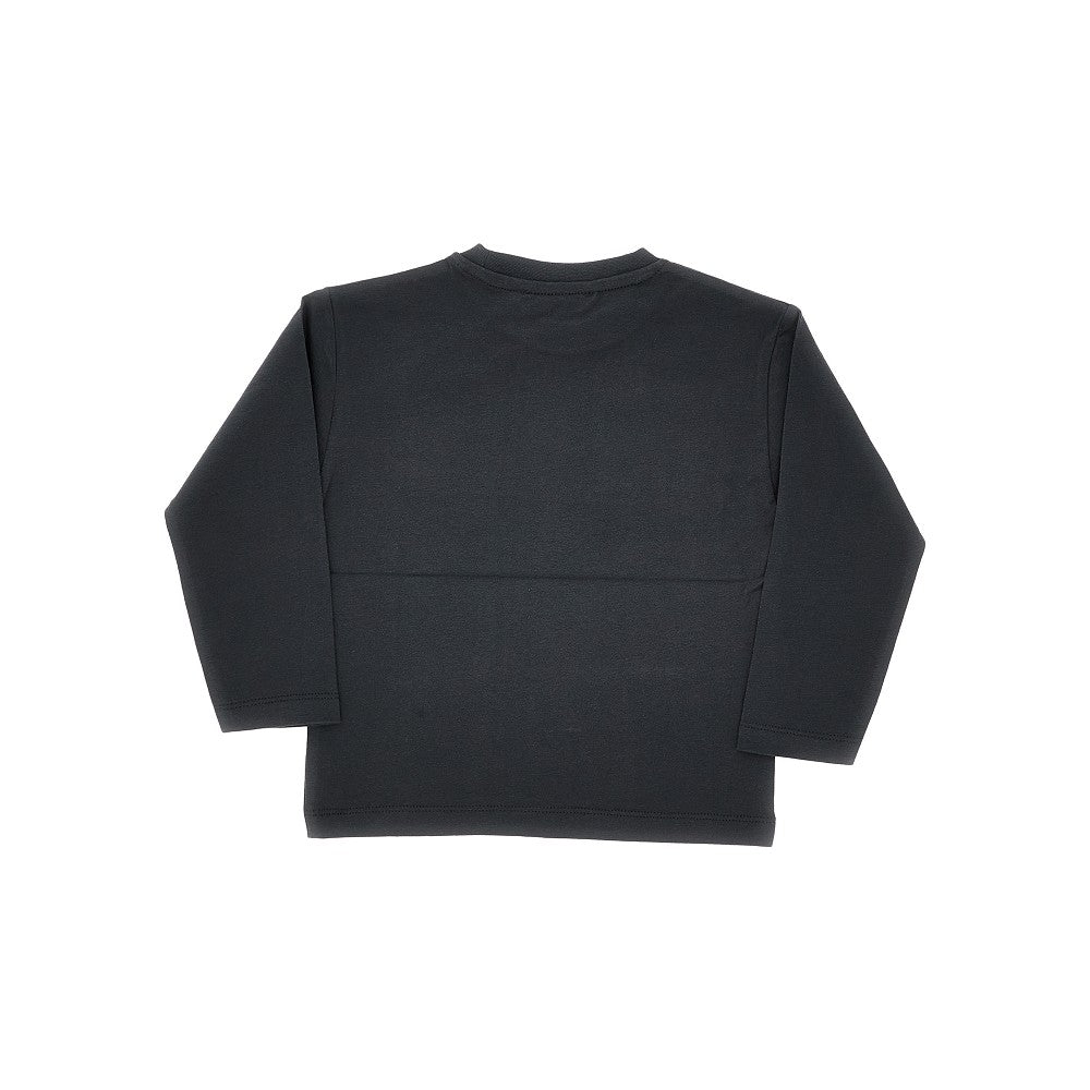 T-shirt a manica lunga in jersey con stampa