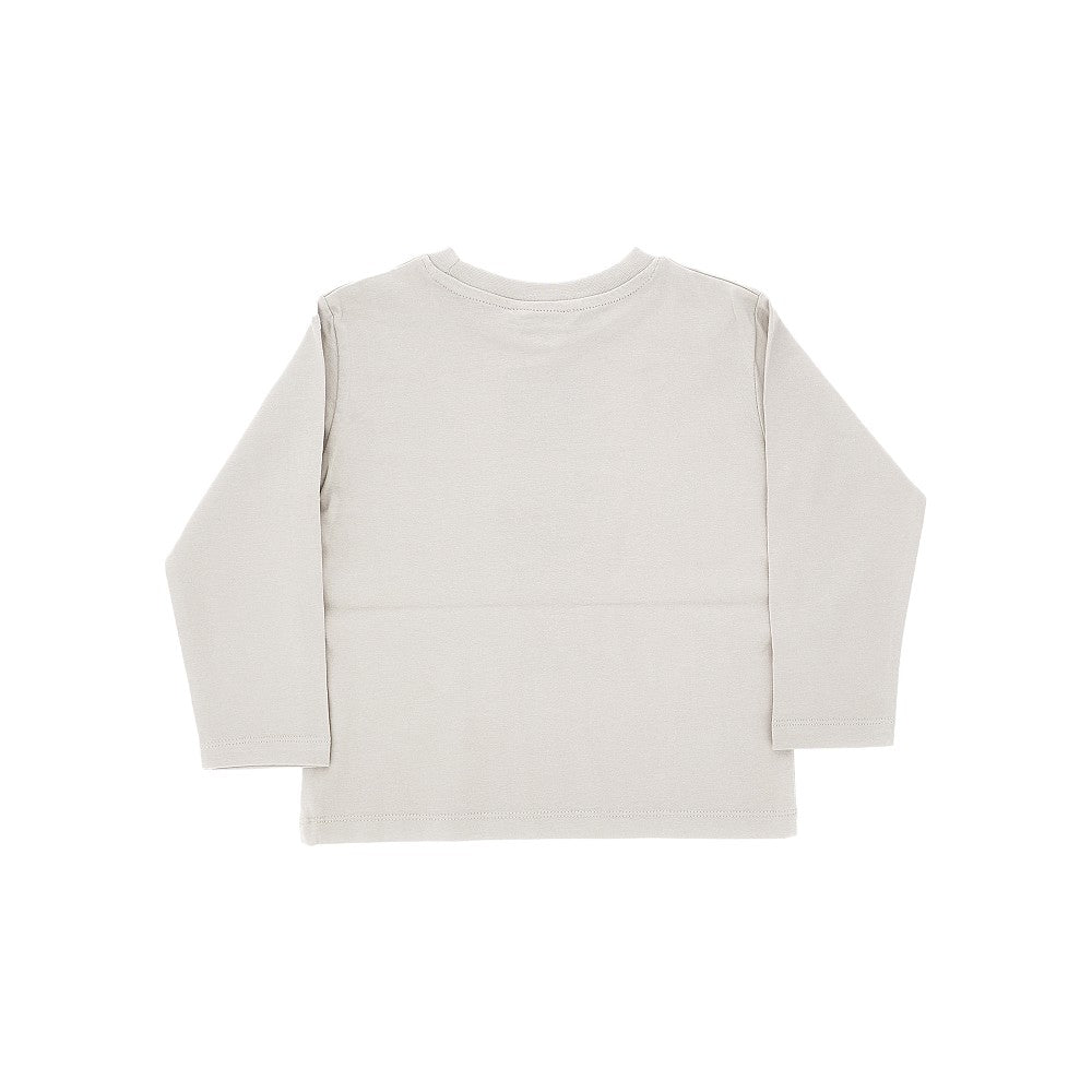 T-shirt a manica lunga in jersey con stampa